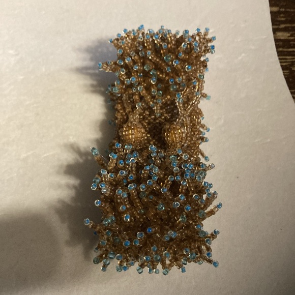 Unique hand made stunning bead bracelet. Lots of time and love in this one - Picture 2 of 11